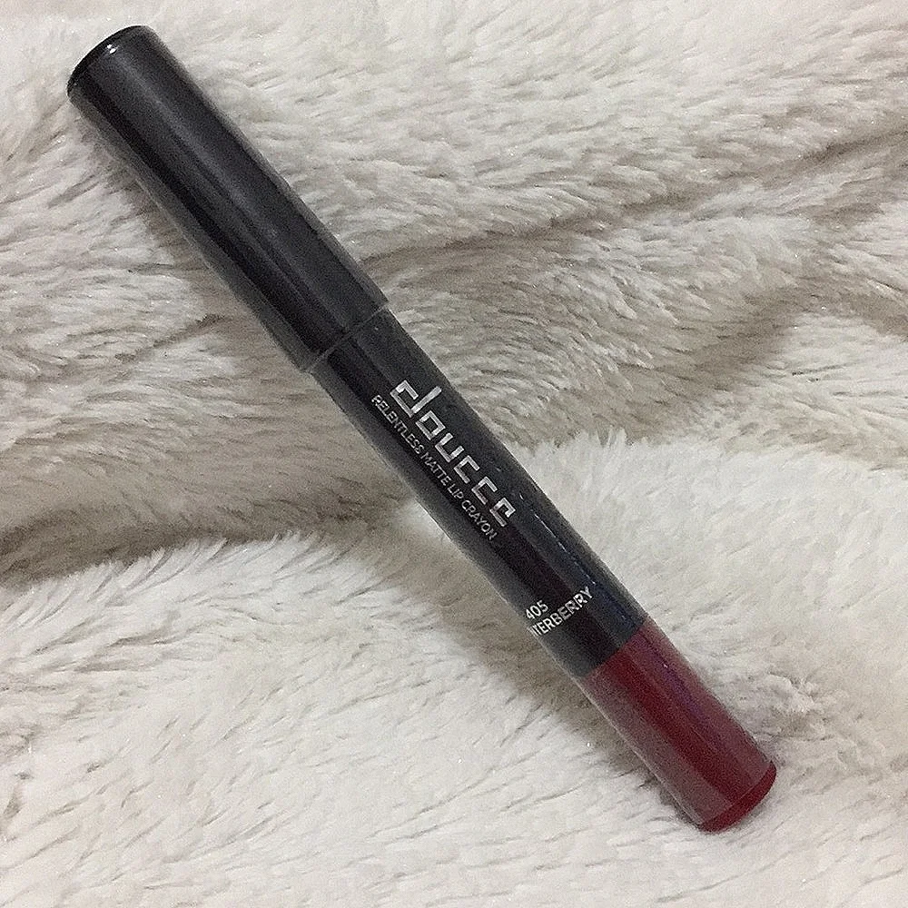 Doucce Relentless Matte Lip Crayon 405 Winterberry New Sealed